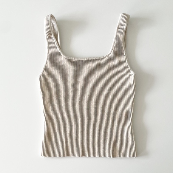 Babaton Sculpt Knit Tank (Matte Pearl) - Picture 3 of 7